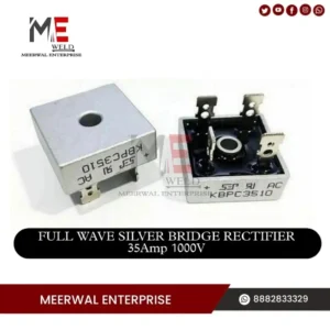 FULL WAVE SILVER BRIDGE RECTIFIER 35Amp 1000V