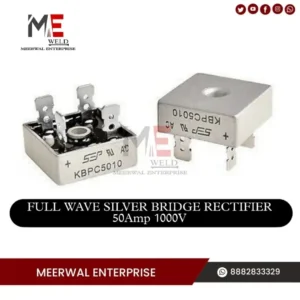 FULL WAVE SILVER BRIDGE RECTIFIER 50Amp 1000V