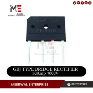 GBJ TYPE BRIDGE RECTIFIER 50Amp 1000V